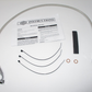 Harley-Davidson Diamond Black Brake Line  Upper 35 Deg 36.5" 41800470