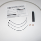 Harley-Davidson Diamond Black Brake Line  Upper 35 Deg 36.5" 41800470