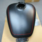 Harley Davidson OEM FLHX Fuel Tank 61000120BYM Black Denim Red Stripe