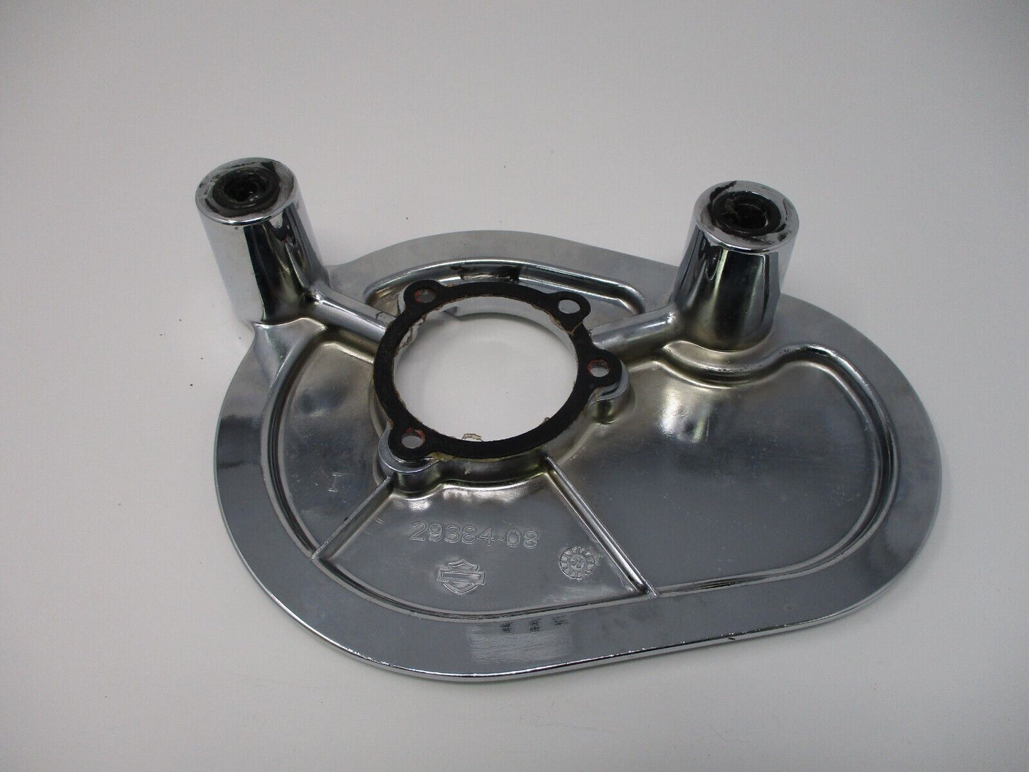 Harley-Davidson OEM Chrome High Flow Backing Plate 08-Later Dyna Models 29170-08
