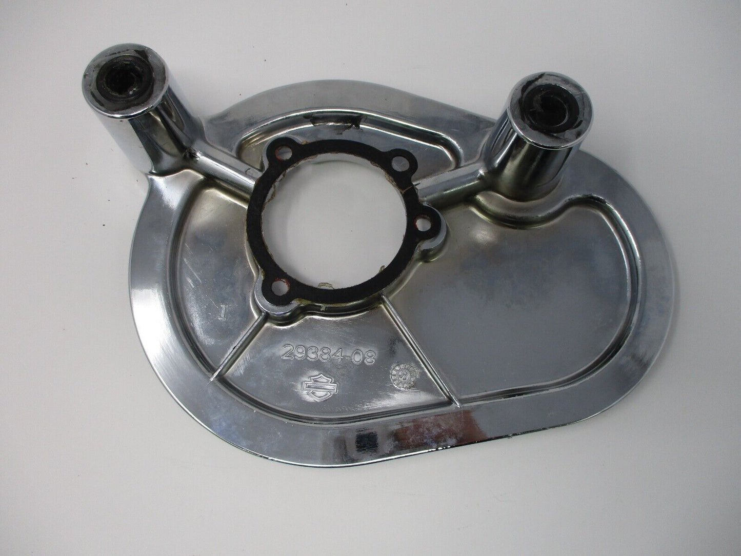 Harley-Davidson OEM Chrome High Flow Backing Plate 08-Later Dyna Models 29170-08