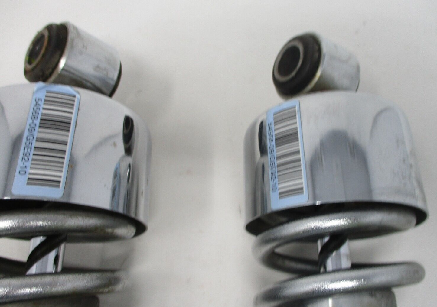 Harley Davidson OEM 09-15 XL 883/1200 Chrome Rear Shocks 54568-09