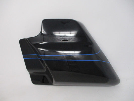 Harley Davidson OEM Side Cover Black with Blue Detail 66250-09