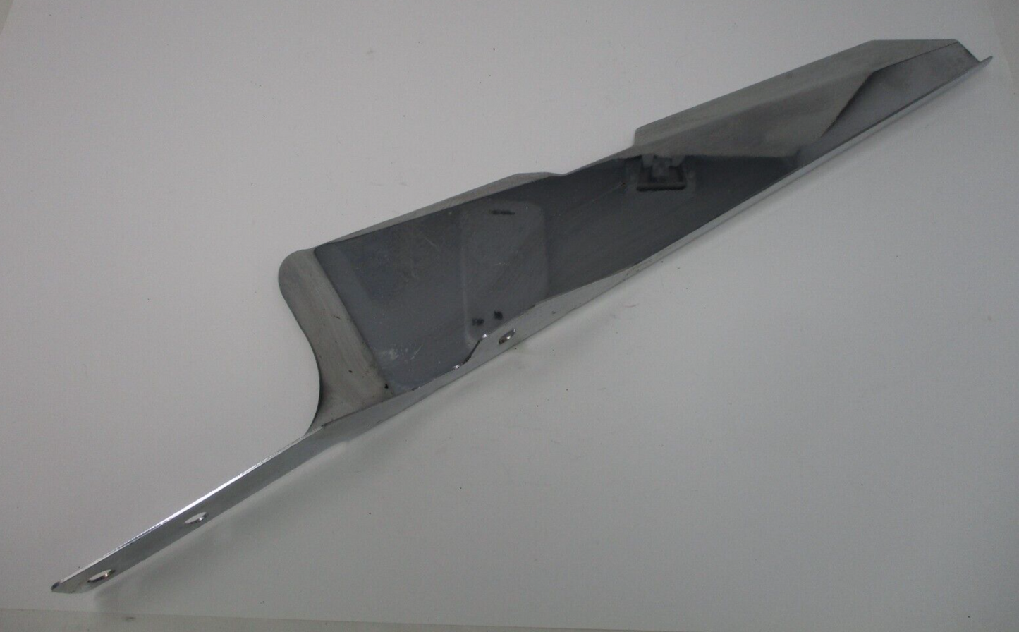 Left and Right Chrome Fork Mounted Wind Deflector JKY73