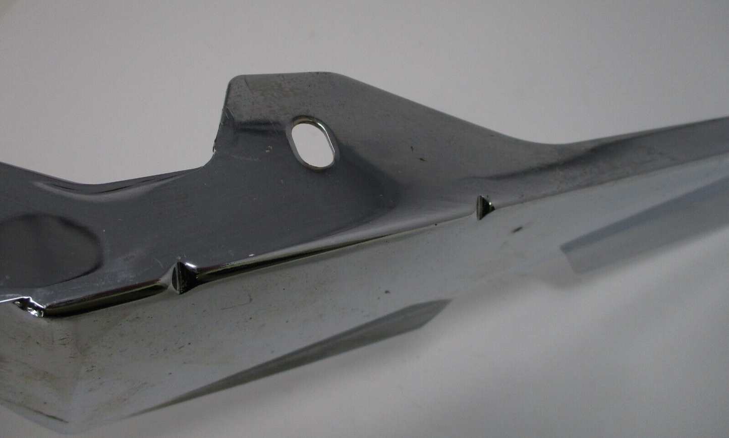 Left and Right Chrome Fork Mounted Wind Deflector JKY73