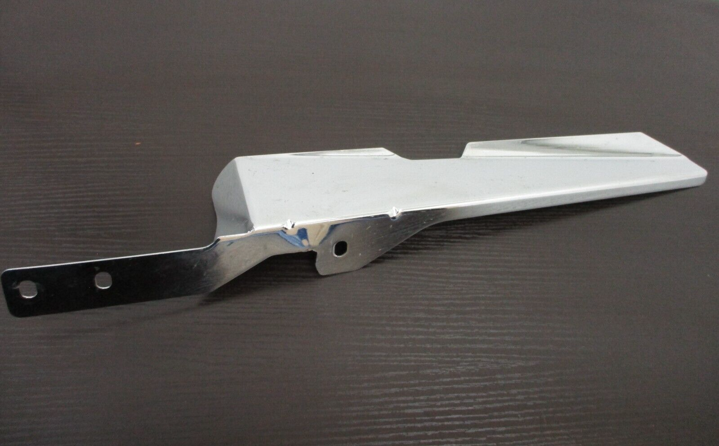 Left and Right Chrome Fork Mounted Wind Deflector JKY73