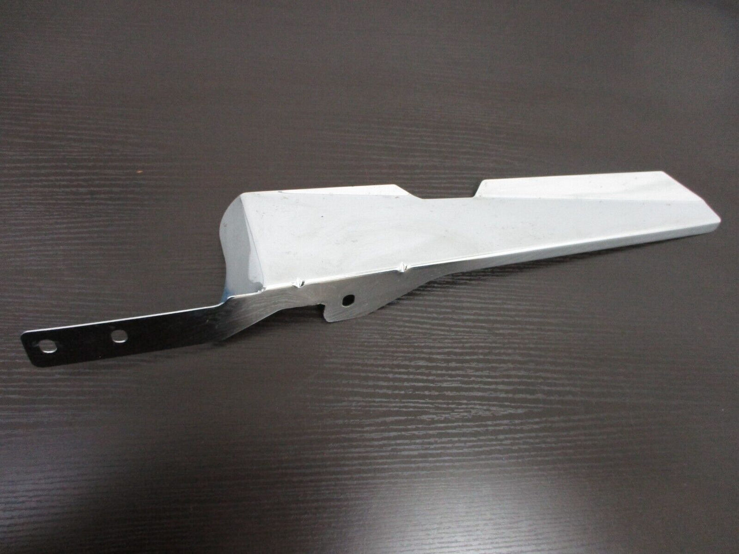 Left and Right Chrome Fork Mounted Wind Deflector JKY73