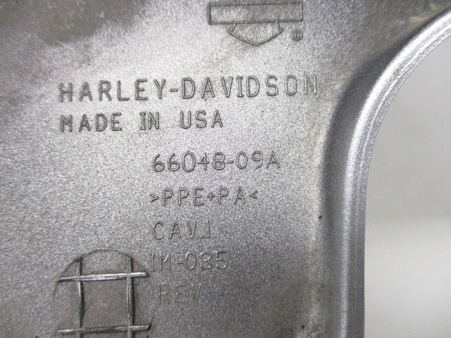 Harley Davidson OEM Side Cover Grey with Grey Stripe 66048-09A