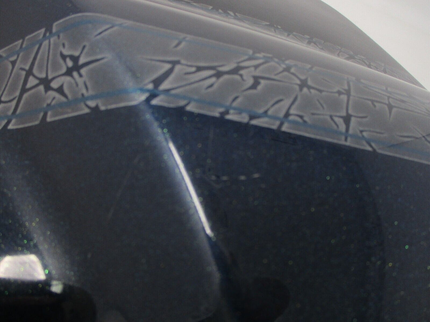 Harley Davidson OEM Side Cover Blue with Detail 66250-09