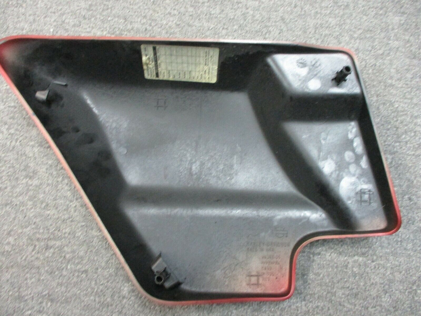 Harley Davidson OEM Right Side Cover Crimson Red Denim 66670-08CPD