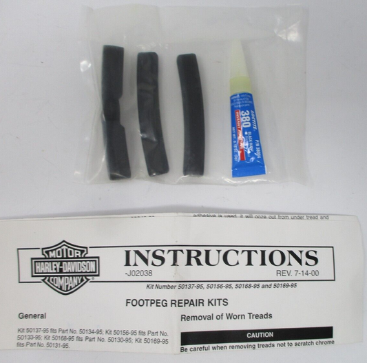 Harley-Davidson 3 Slots Tread Kit Small  50169-95