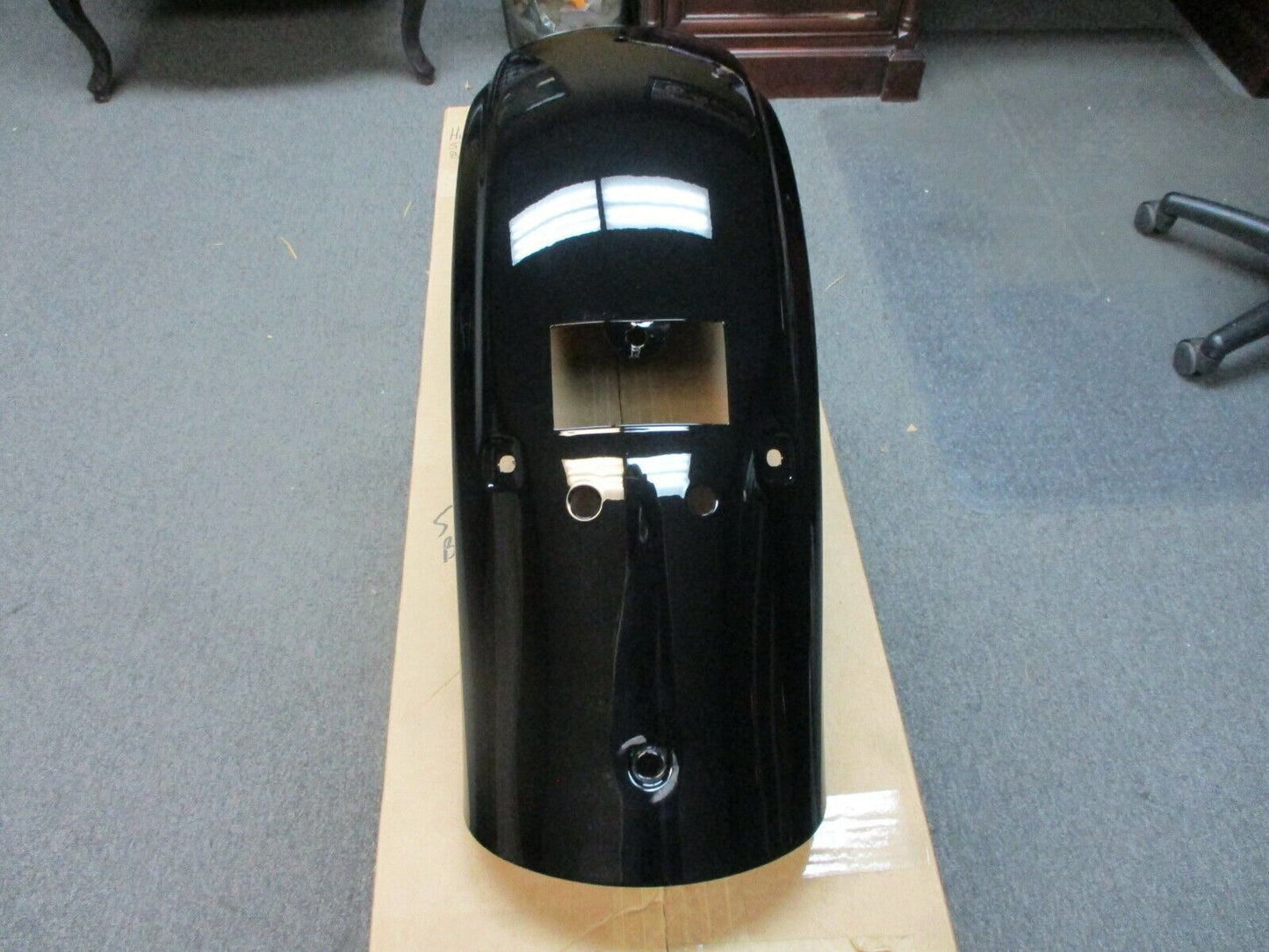 Harley Davidson OEM FLHR, FLHT, FLTR Rear Fender Vivid Black 59378-09DH 09-13