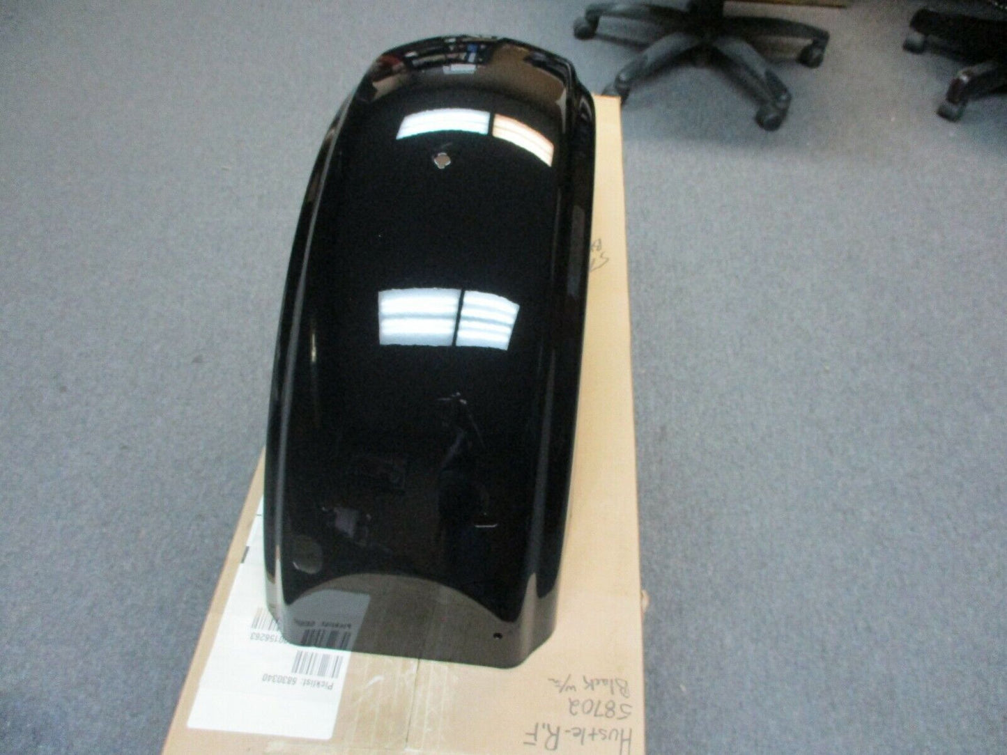 Harley Davidson OEM FLHR, FLHT, FLTR Rear Fender Vivid Black 59378-09DH 09-13
