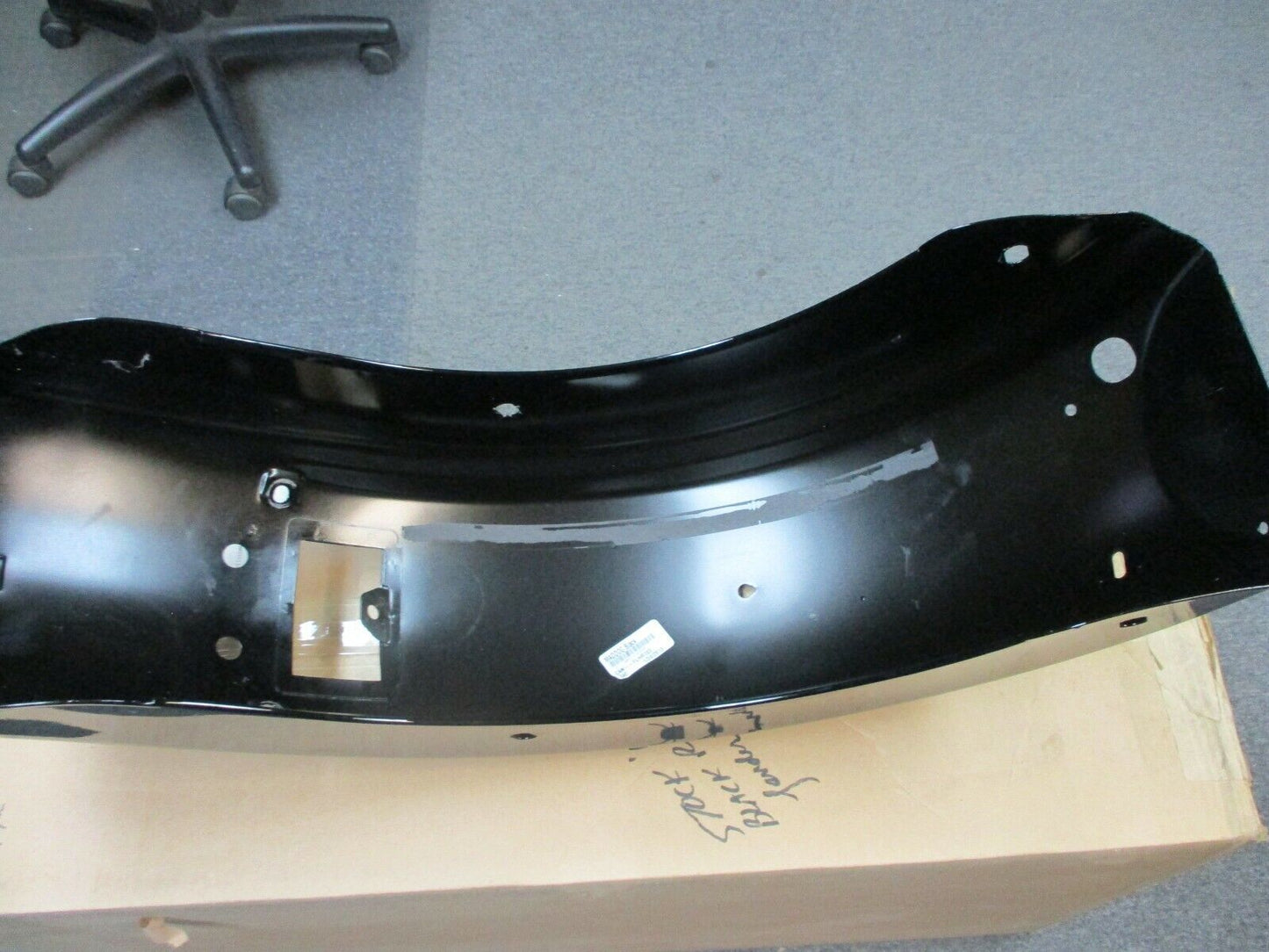 Harley Davidson OEM FLHR, FLHT, FLTR Rear Fender Vivid Black 59378-09DH 09-13
