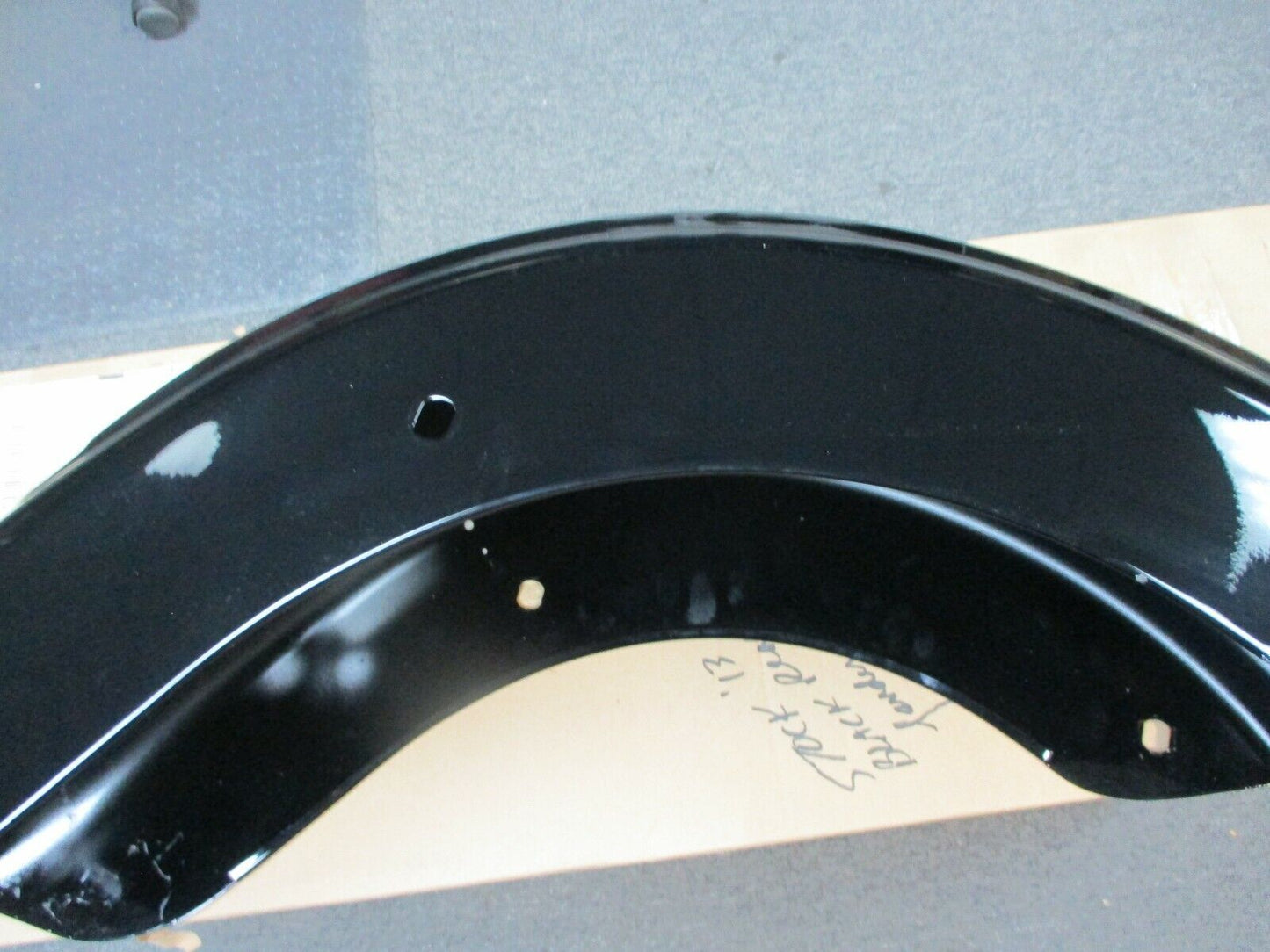 Harley Davidson OEM FLHR, FLHT, FLTR Rear Fender Vivid Black 59378-09DH 09-13