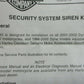 Harley Davidson OEM DYNA/FXR Security System Smart Siren Kit 1996-03 68318-01A