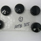 Hot Toppers 5/8"  Black Hex Bolt Head Covers  (5-Pack)  HTB355