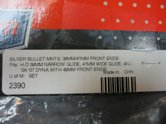 Kuryakyn Silver Bullet Signal Mounts 2390
