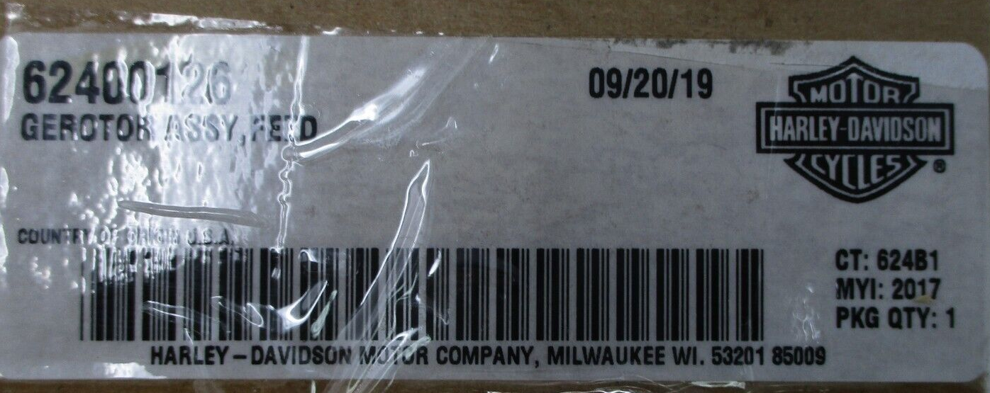 Harley Davidson  Oil Pump Gerotor 62400126