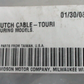 Harley-Davidson Diamond Black  Clutch Cable Fits '07-Later Touring  38806-07