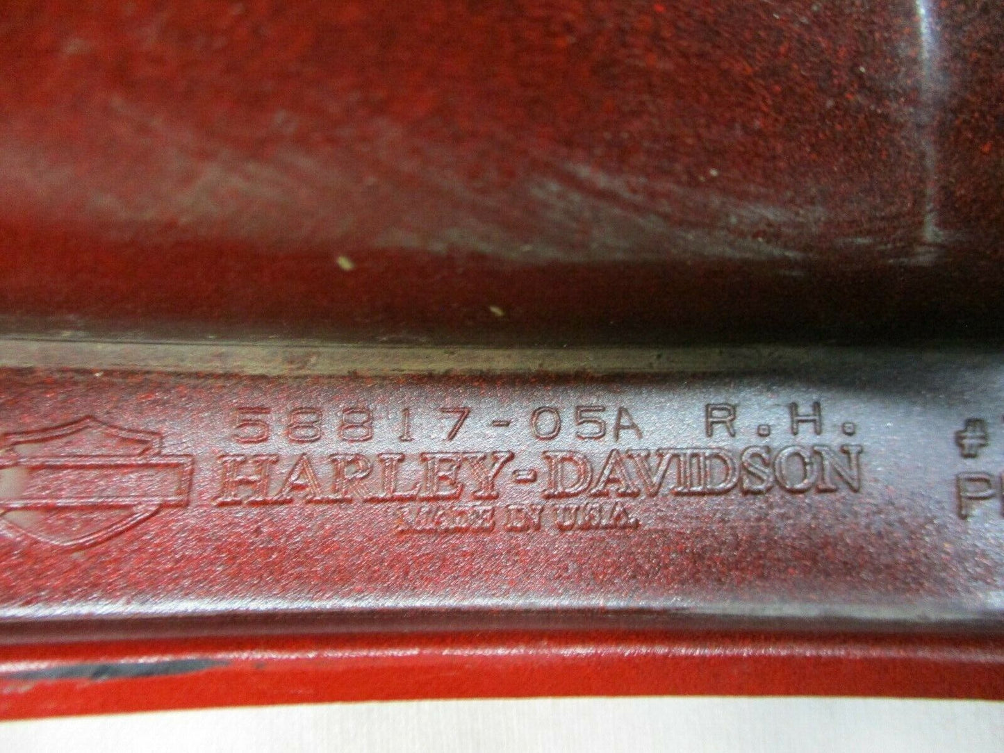 Harley Davidson OEM Lower Right Fairing Red 58817-05A
