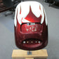 Custom Rear Fender White with Red Pearl Flames Softail Models