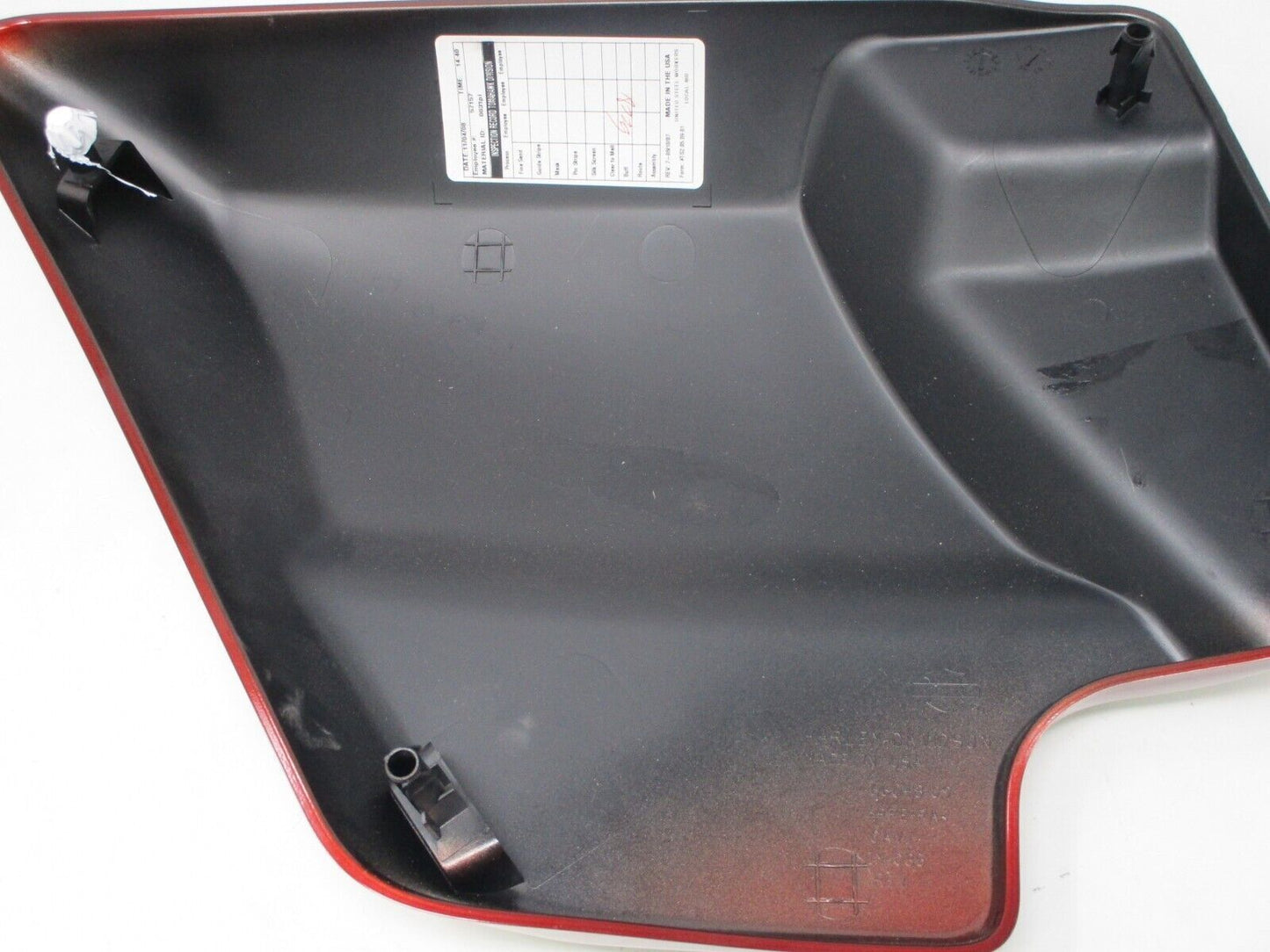 Harley Davidson OEM Side Cover Metallic Red 66048-09 2009-Later