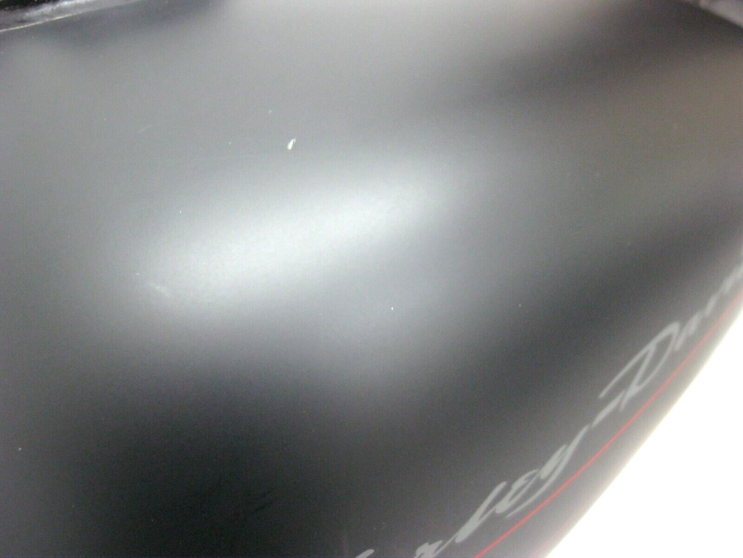 Harley-Davidson OEM 2011 FLTRX Black Denim with Red Stripe Fuel Tank 62330-10DBN
