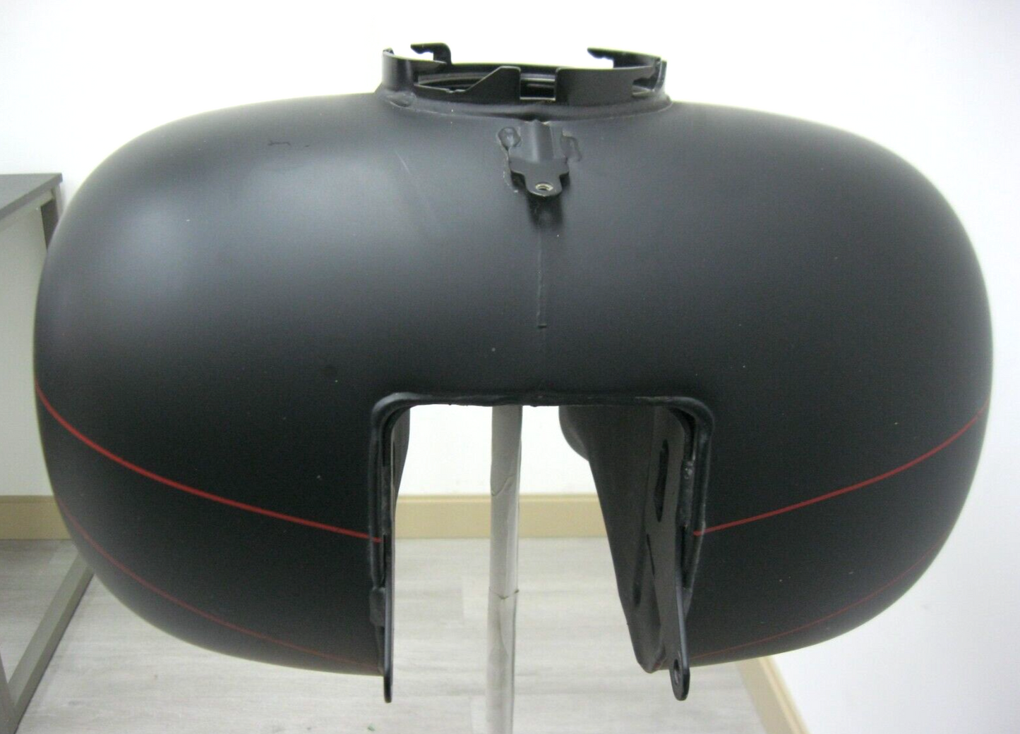 Harley-Davidson OEM 2011 FLTRX Black Denim with Red Stripe Fuel Tank 62330-10DBN