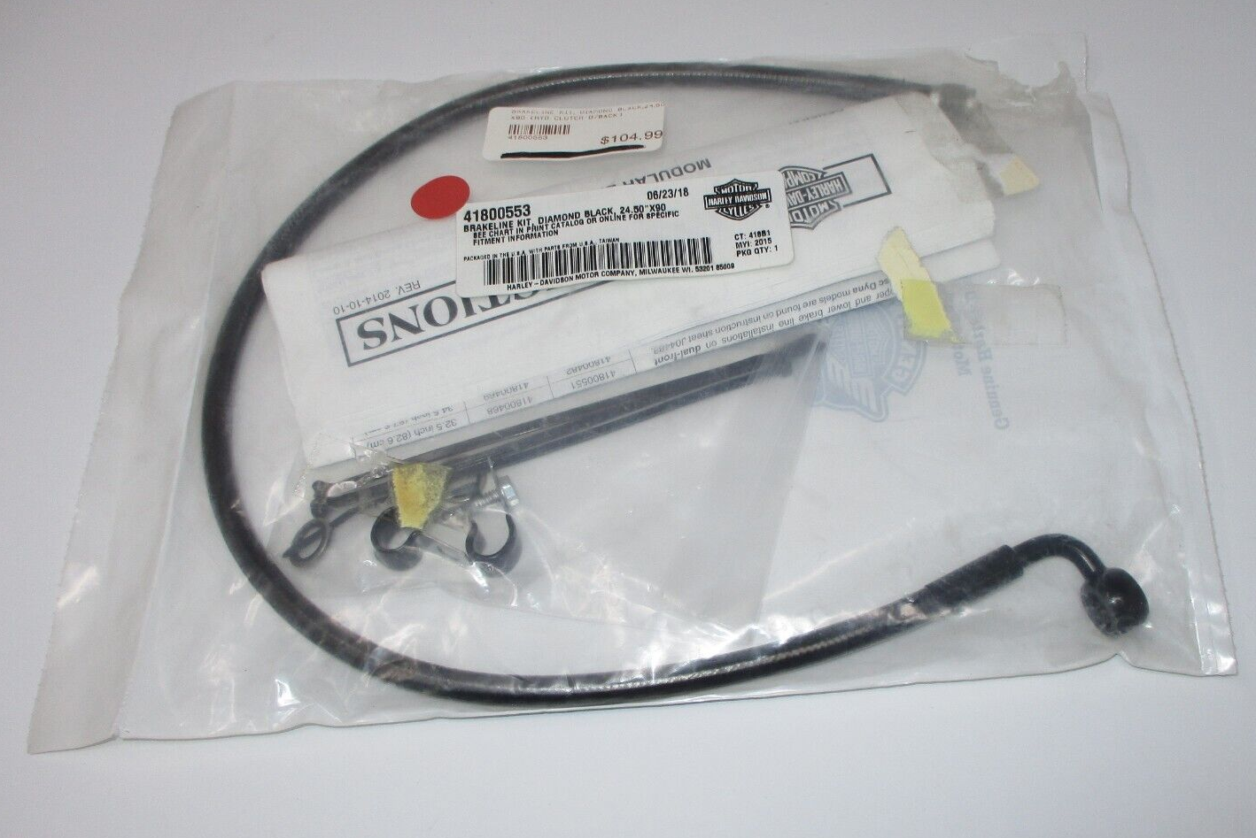 Harley-Davidson Diamondback Brake Line Kit   62.2cm  41800553