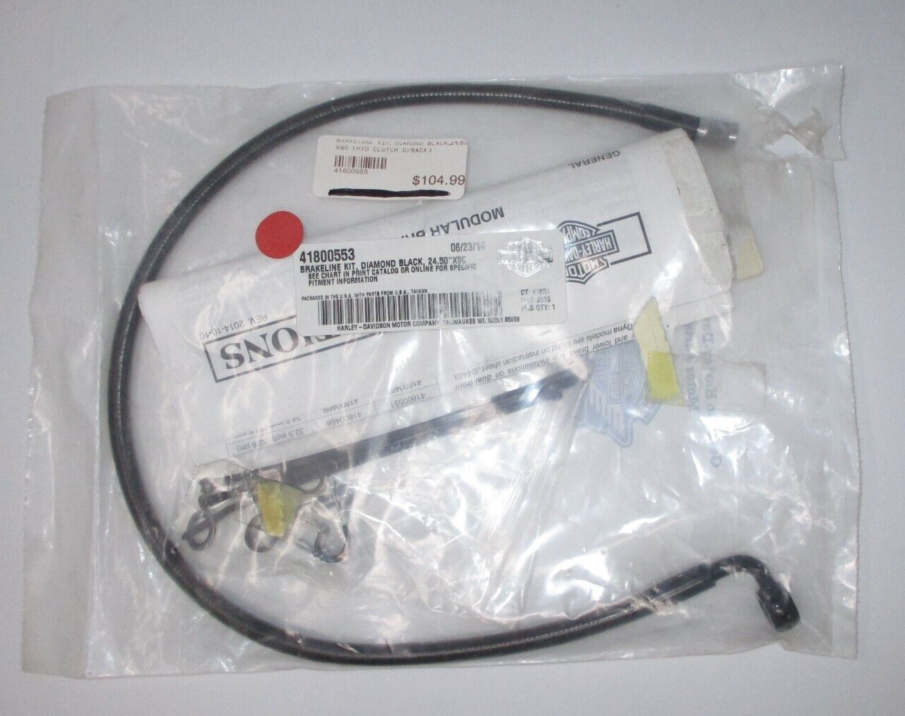 Harley-Davidson Diamondback Brake Line Kit   62.2cm  41800553