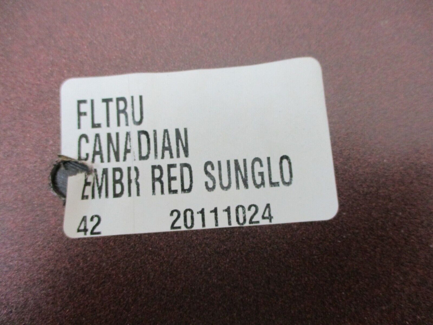 Harley-Davidson OEM Ember Red Sunglo Fender FLTRU 20111024