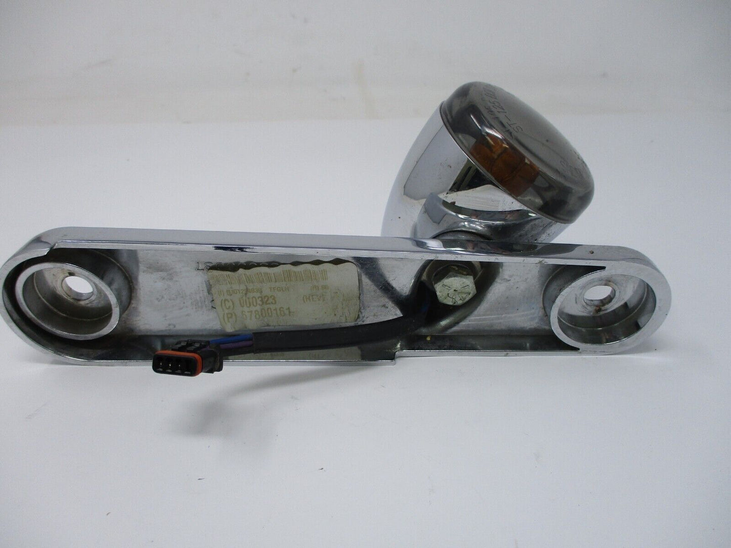 Harley-Davidson OEM Left Turn Signal Mount and Light 68000037
