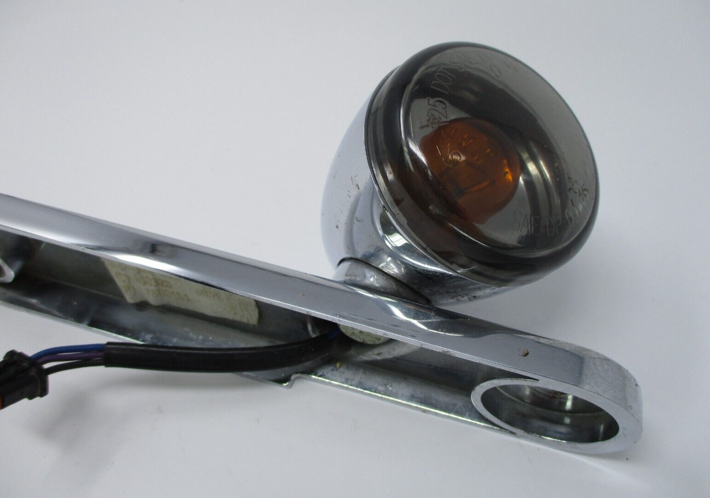 Harley-Davidson OEM Left Turn Signal Mount and Light 68000037