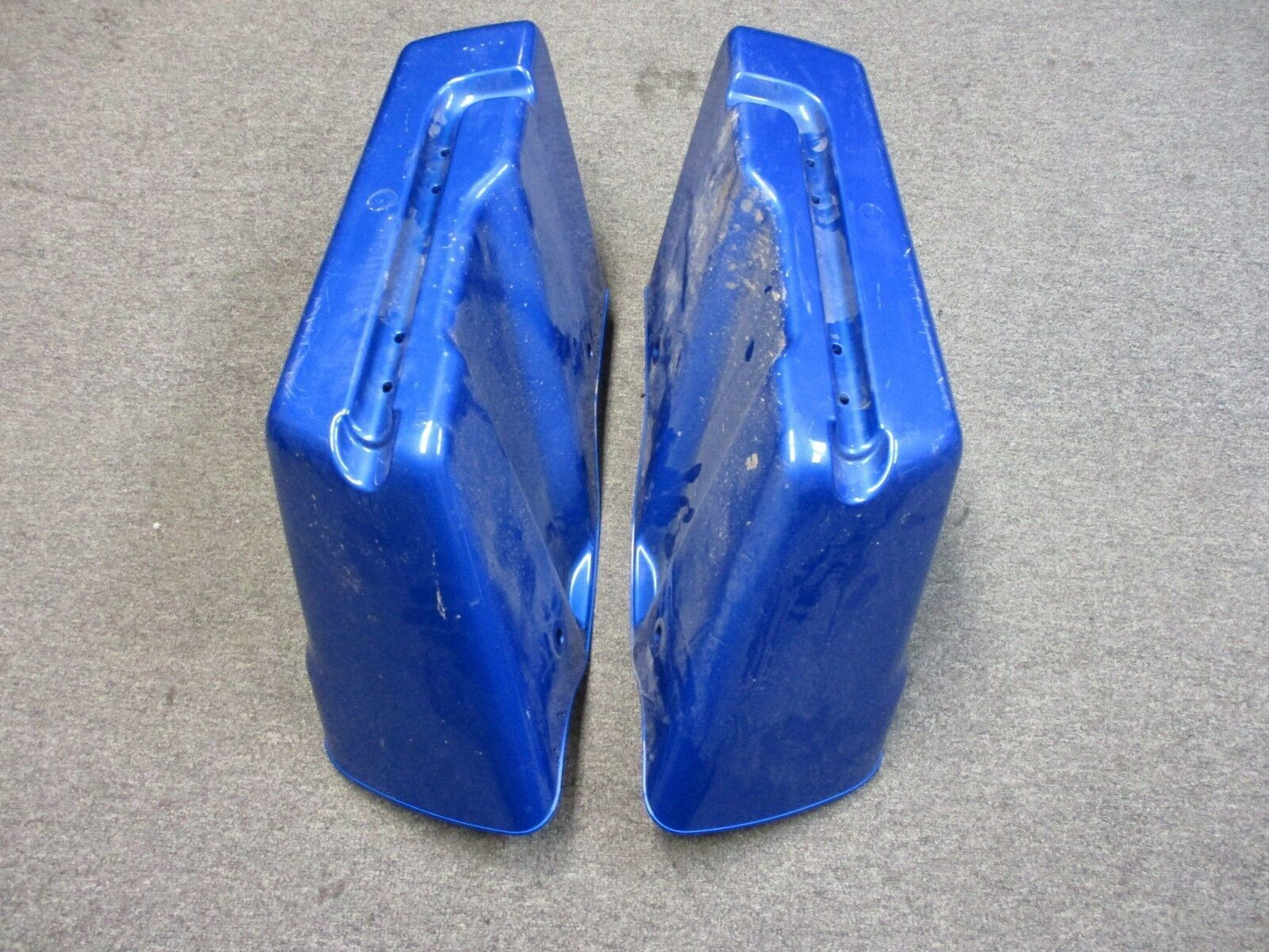 Harley Davidson OEM 14 Later Saddlebags Left & Right No Lids Damage 90200414