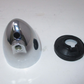 Harley-Davidson  Compatible Chrome Bullet Signal Light Housing Wiring Bolt Hole