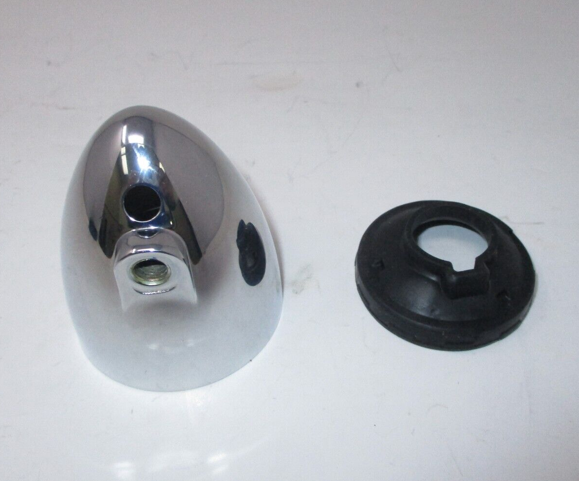 Harley-Davidson  Compatible Chrome Bullet Signal Light Housing Wiring Bolt Hole