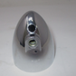 Harley-Davidson  Compatible Chrome Bullet Signal Light Housing Wiring Bolt Hole