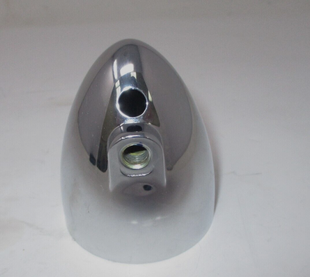 Harley-Davidson  Compatible Chrome Bullet Signal Light Housing Wiring Bolt Hole