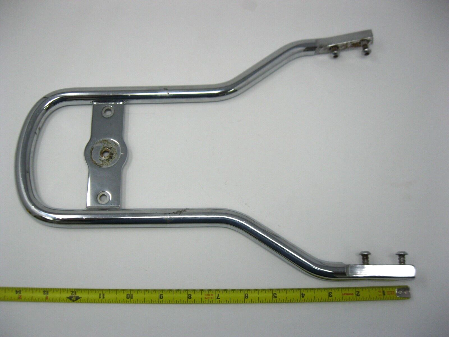 Low Mini Medallion Style 14.5" Chrome Sissy Bar 52300018