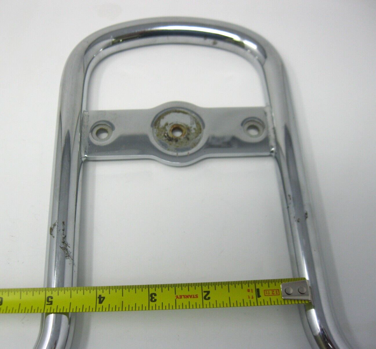 Low Mini Medallion Style 14.5" Chrome Sissy Bar 52300018
