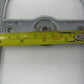 Low Mini Medallion Style 14.5" Chrome Sissy Bar 52300018
