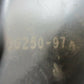 Harley Davidson OEM Left Side Cover 66250-97A Gloss Black Silver Stripes 97-05