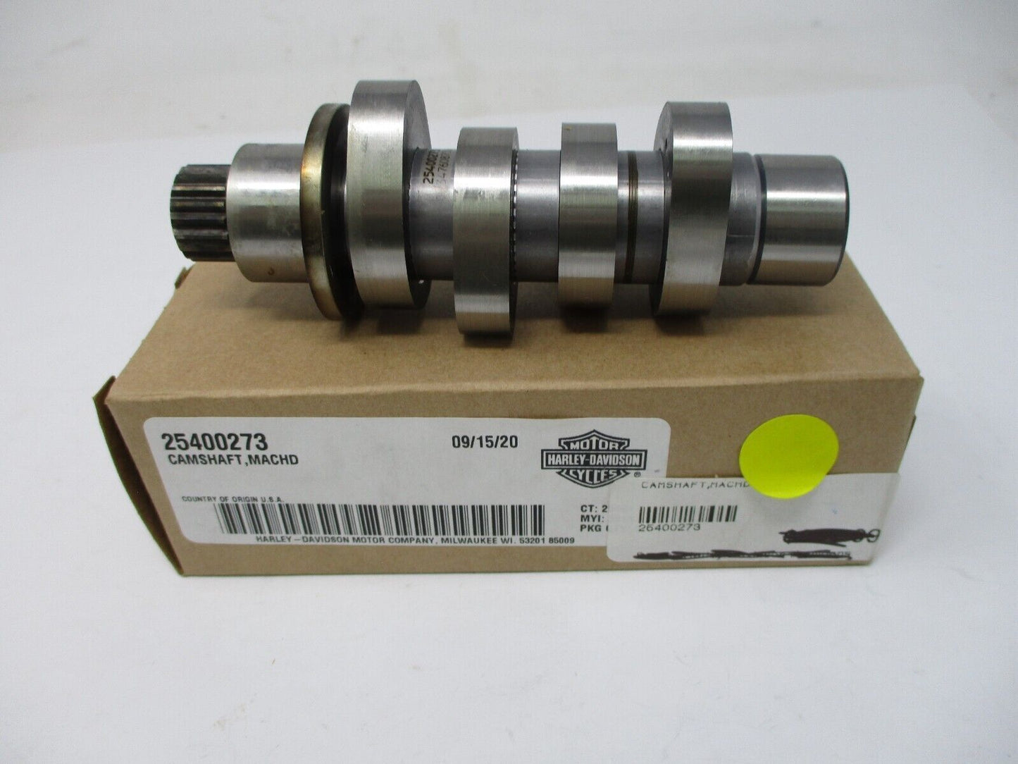 Harley-Davidson  Camshaft CVO M8 Models  Fits FL '18-'20  25400273