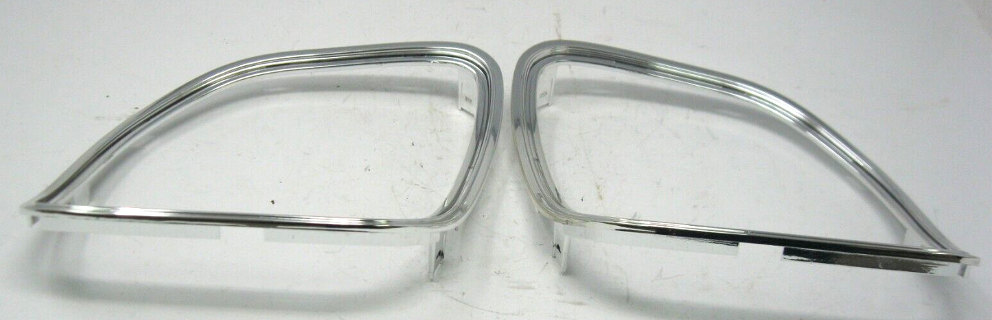 Hogtunes Chrome Speaker Trim for 15-21 FLTRX/FLTRXS/FLTRXU/FLTRK (No Mesh Grill)