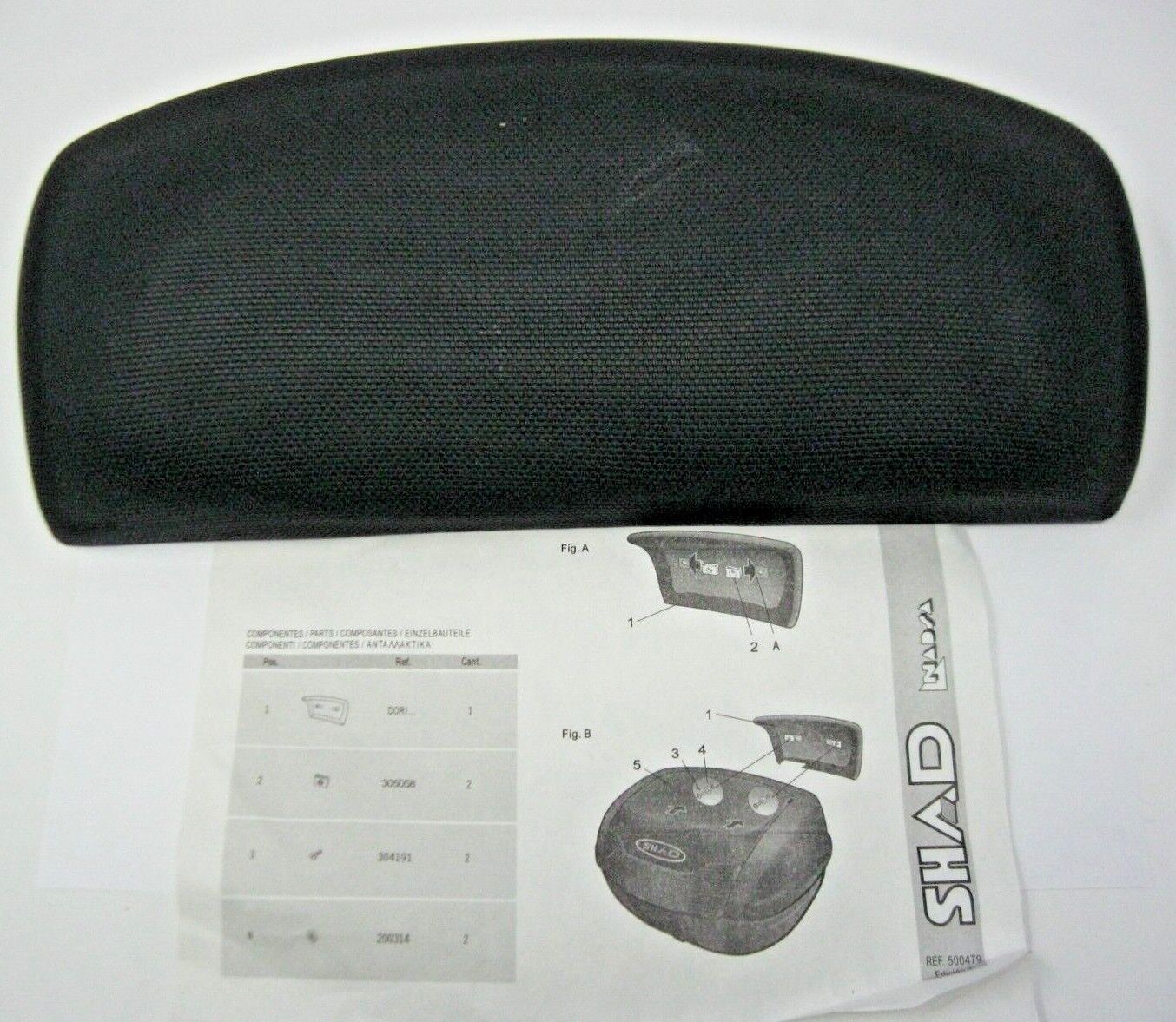 Kimpex Backrest for Shad SH46 Tour Pack (No Hardware)  D0R150