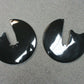 Brake Rotor Covers 11.5 Inch Gloss Black fits Harley Davidson FL Models