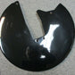 Brake Rotor Covers 11.5 Inch Gloss Black fits Harley Davidson FL Models