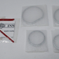 Harley-Davidson Chrome Defiance Collection Gauge Bezels 61400359