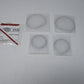 Harley-Davidson Chrome Defiance Collection Gauge Bezels 61400359